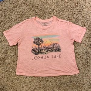 Pink Joshua Tree t shirt